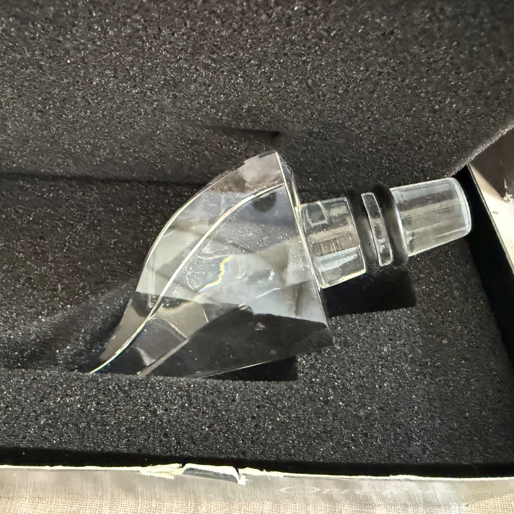 Orrefors Crystal Wine Bottle Stopper